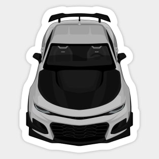 camaro zl1 1le grey Sticker